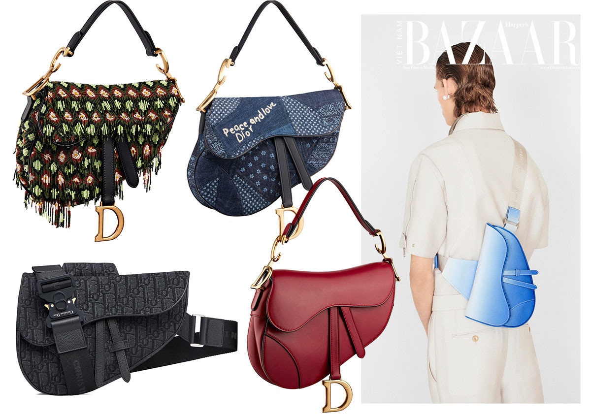 LỊCH SỬ ĐẦY GIAN TRUÂN CỦA CHIẾC TÚI DIOR SADDLE BAG